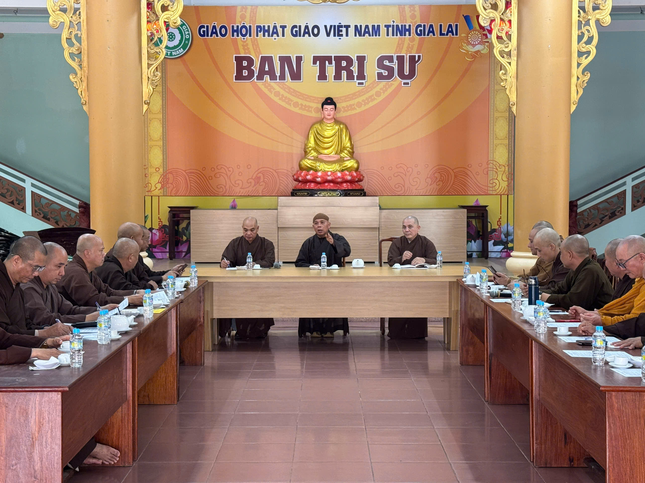 Ban Thường trực Ban Trị sự Phật giáo tỉnh họp định kỳ lần thứ 7